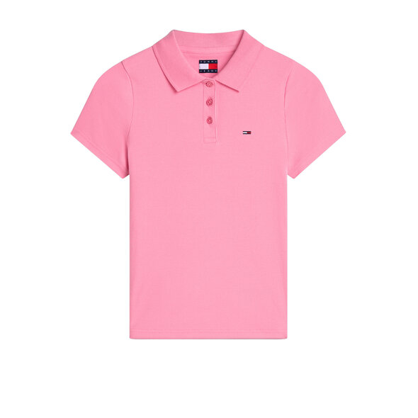 TOMMY HILFIGER TJW SLIM RIB POLO ΜΠΛΟΥΖΑ ΓΥΝΑΙΚΕΙΑ DW0DW22327-TOU