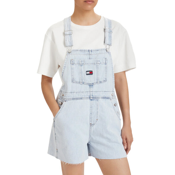 TOMMY HILFIGER MIA DUNGAREE DENIM ΣΑΛΟΠΕΤΑ ΓΥΝΑΙΚΕΙΑ DW0DW22402-1AB