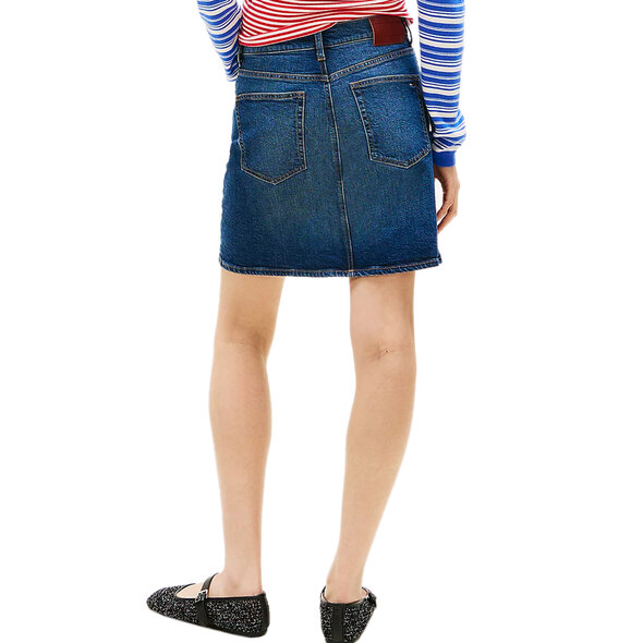TOMMY HILFIGER MOM DENIM ΦΟΥΣΤΑ ΓΥΝΑΙΚΕΙΑ DW0DW22714-1BK