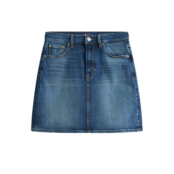 TOMMY HILFIGER MOM DENIM ΦΟΥΣΤΑ ΓΥΝΑΙΚΕΙΑ DW0DW22714-1BK
