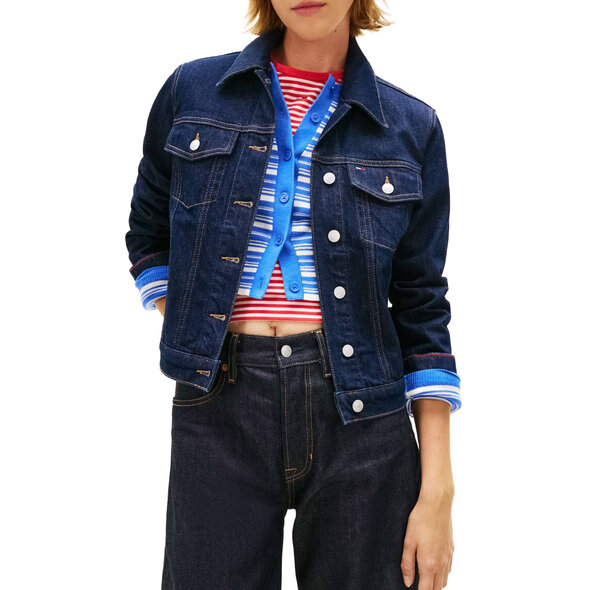 TOMMY HILFIGER TRUCKER DENIM JACKET ΓΥΝΑΙΚΕΙΟ DW0DW22719-1BK