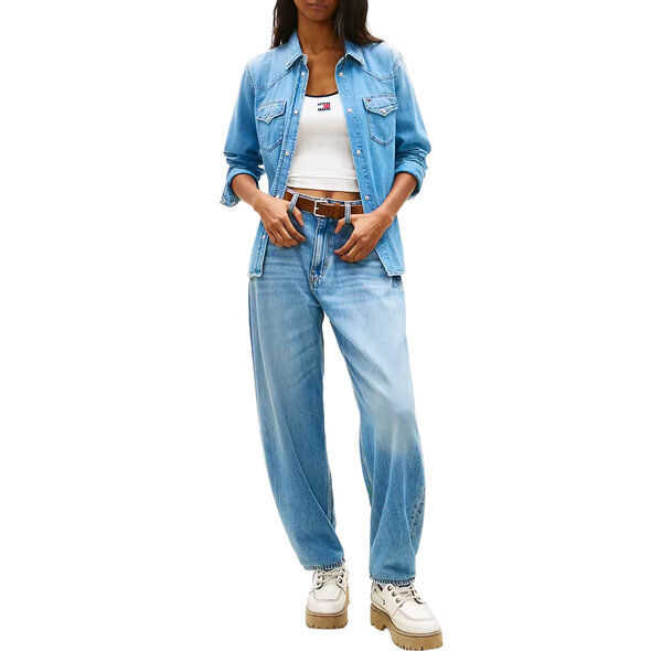 TOMMY HILFIGER DENIM  ΠΟΥΚΑΜΙΣΟ ΓΥΝΑΙΚΕΙΟ DW0DW22737-1AB