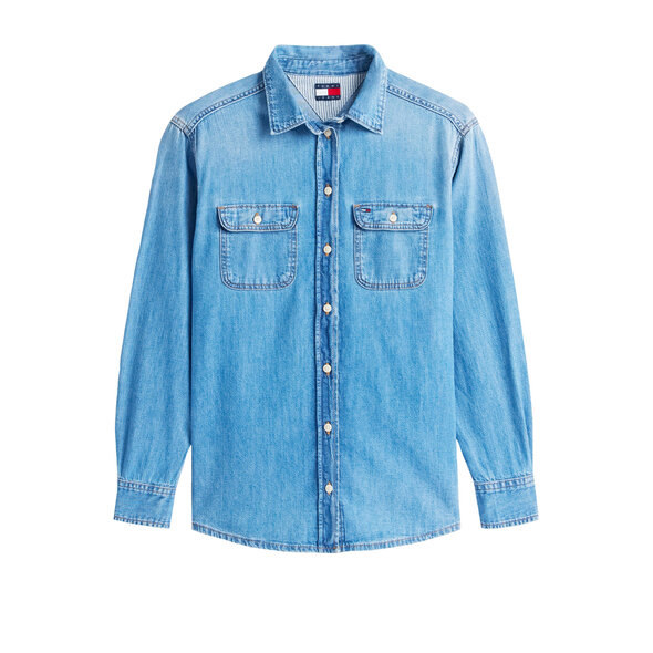 TOMMY HILFIGER DENIM  ΠΟΥΚΑΜΙΣΟ ΓΥΝΑΙΚΕΙΟ DW0DW22737-1AB