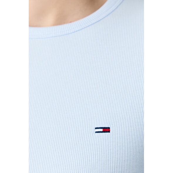 TOMMY HILFIGER TJW SLIM RIB ΜΠΛΟΥΖΑ ΓΥΝΑΙΚΕΙΑ DW0DW22783-C1R