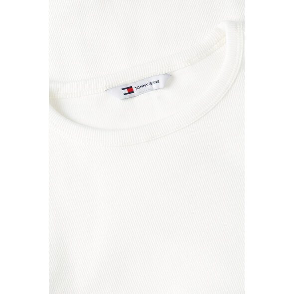 TOMMY HILFIGER TJW SLIM RIB ΜΠΛΟΥΖΑ ΓΥΝΑΙΚΕΙΑ DW0DW22783-YBL