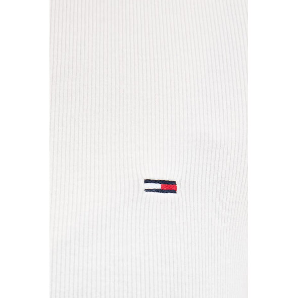 TOMMY HILFIGER TJW SLIM RIB ΜΠΛΟΥΖΑ ΓΥΝΑΙΚΕΙΑ DW0DW22783-YBL