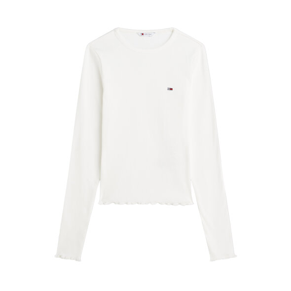 TOMMY HILFIGER TJW SLIM RIB ΜΠΛΟΥΖΑ ΓΥΝΑΙΚΕΙΑ DW0DW22783-YBL