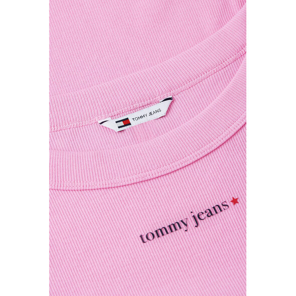 TOMMY HILFIGER TJW SLIM ESS LOGO RIB ΜΠΛΟΥΖΑ ΓΥΝΑΙΚΕΙΑ DW0DW22806-TOU