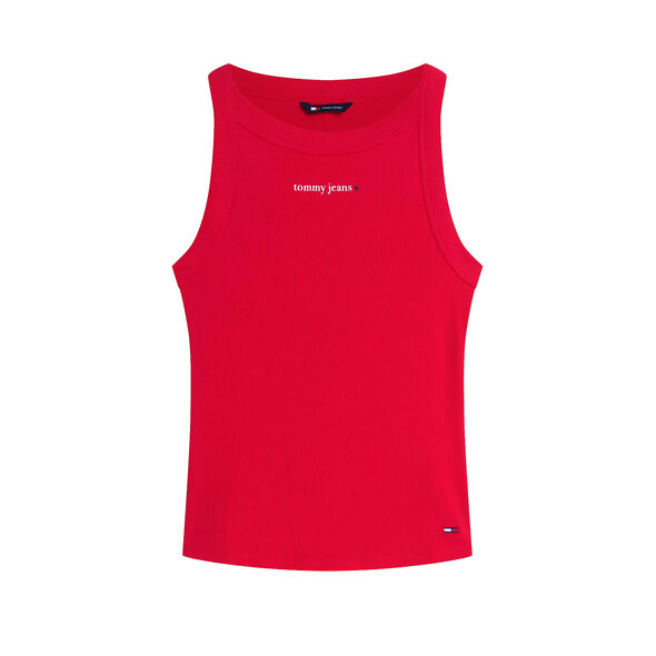 TOMMY HILFIGER TJW SLIM ESS LOGO RIB ΜΠΛΟΥΖΑ ΓΥΝΑΙΚΕΙΑ DW0DW22806-XK9