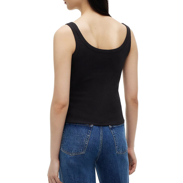 TOMMY HILFIGER TJW RIB ΜΠΛΟΥΖΑ ΓΥΝΑΙΚΕΙΑ DW0DW22817-BDS