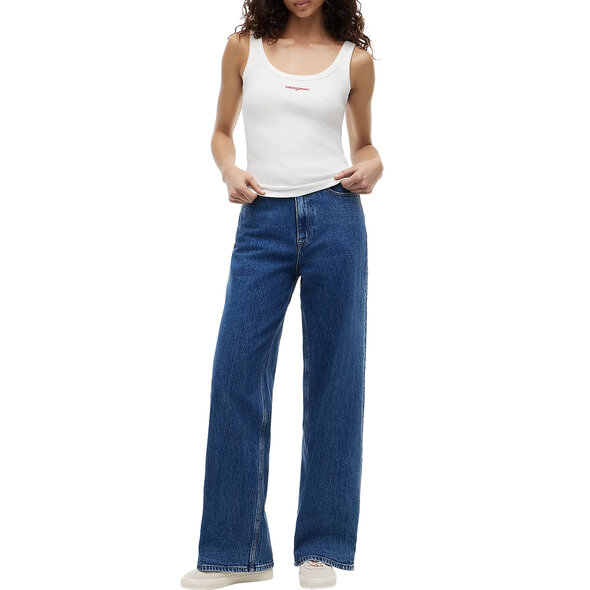 TOMMY HILFIGER TJW RIB ΜΠΛΟΥΖΑ ΓΥΝΑΙΚΕΙΑ DW0DW22817-YBL