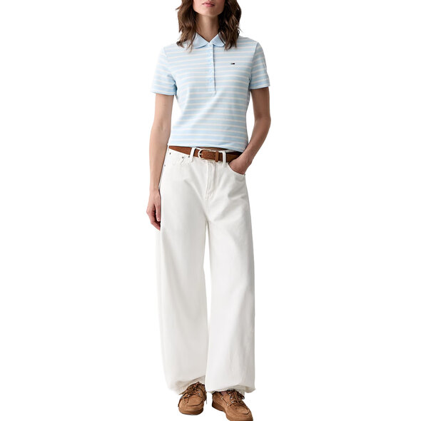 TOMMY HILFIGER TJW SLIM ESSENTIAL POLO ΜΠΛΟΥΖΑ ΓΥΝΑΙΚΕΙΑ DW0DW22820-0A5