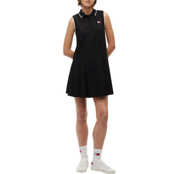 TOMMY HILFIGER TJW PIQUE ΦΟΡΕΜΑ ΓΥΝΑΙΚΕΙΟ DW0DW22839-BDS