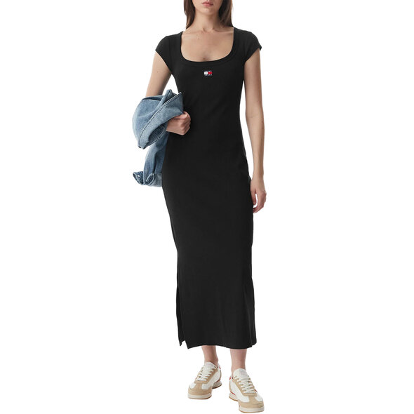 TOMMY HILFIGER TJW MAXI ΦΟΡΕΜΑ ΓΥΝΑΙΚΕΙΟ DW0DW22841-BDS