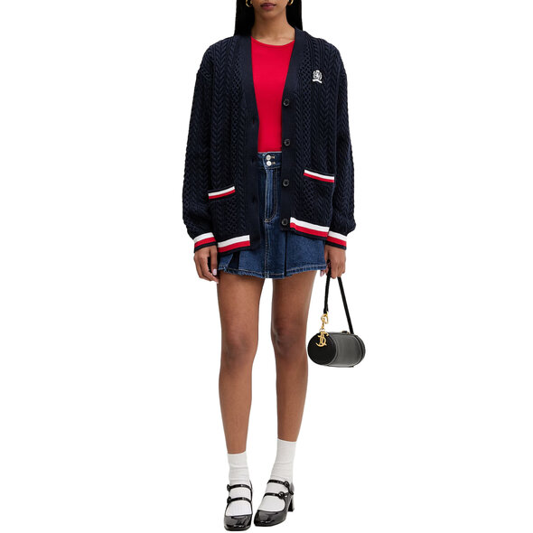 TOMMY HILFIGER TJW ΠΛΕΚΤΗ ΖΑΚΕΤΑ ΓΥΝΑΙΚΕΙΑ DW0DW22934-C1G