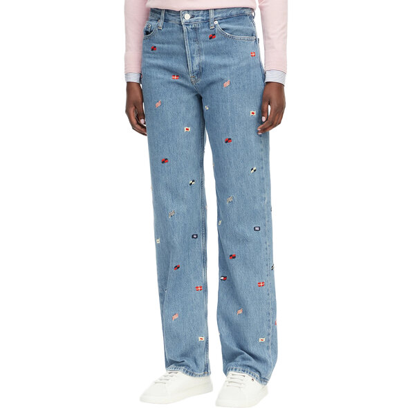 TOMMY HILFIGER 'LAYLA' DENIM ΠΑΝΤΕΛΟΝΙ ΓΥΝΑΙΚΕΙΟ DW0DW23100-1A532