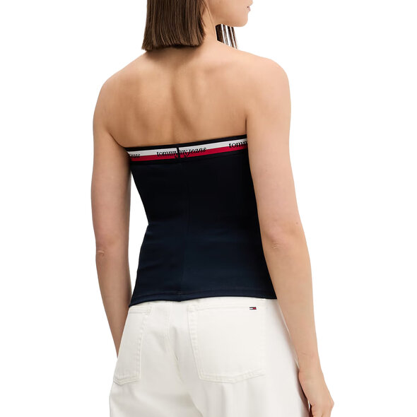 TOMMY HILFIGER TJW BANDEAU  ΜΠΛΟΥΖΑ ΓΥΝΑΙΚΕΙΑ DW0DW23139-C1G