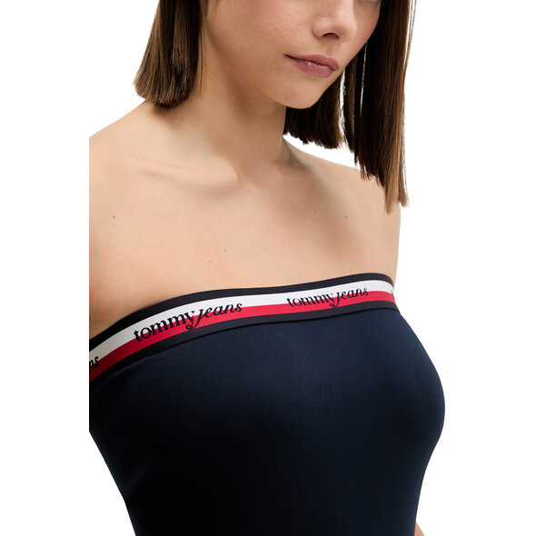 TOMMY HILFIGER TJW BANDEAU  ΜΠΛΟΥΖΑ ΓΥΝΑΙΚΕΙΑ DW0DW23139-C1G