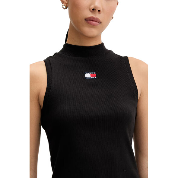 TOMMY HILFIGER TJW SLIM RIB ΜΠΛΟΥΖΑ ΓΥΝΑΙΚΕΙΑ DW0DW23478-BDS