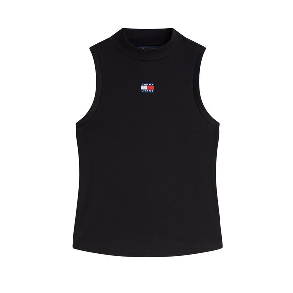 TOMMY HILFIGER TJW SLIM RIB ΜΠΛΟΥΖΑ ΓΥΝΑΙΚΕΙΑ DW0DW23478-BDS