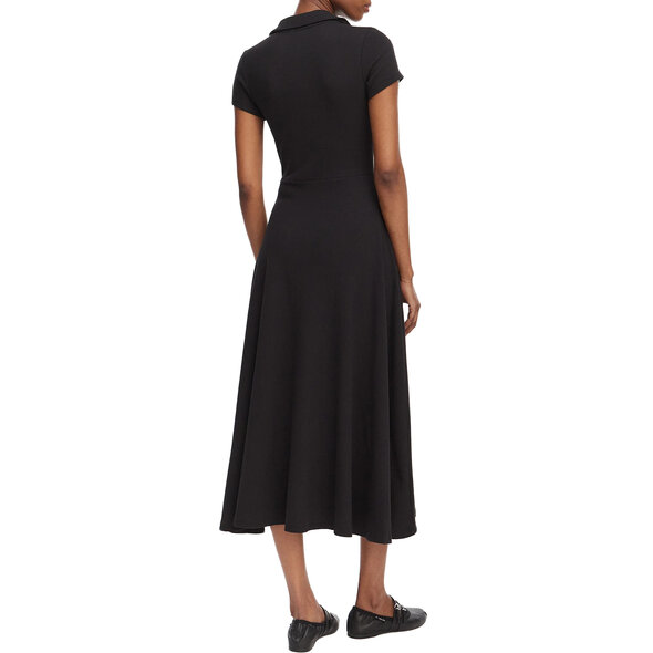 TOMMY HILFIGER TJW RIB POLO MIDI ΦΟΡΕΜΑ ΓΥΝΑΙΚΕΙΟ DW0DW23482-BDS
