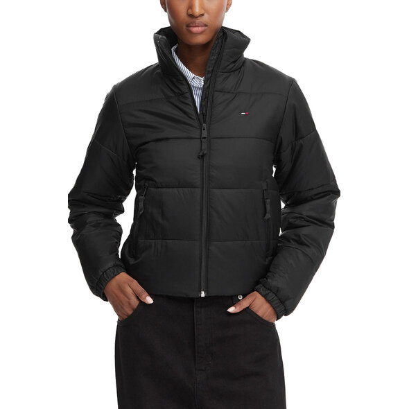 TOMMY HILFIGER TJW PADDED ΜΠΟΥΦΑΝ ΓΥΝΑΙΚΕΙΟ DW0DW23487-BDS