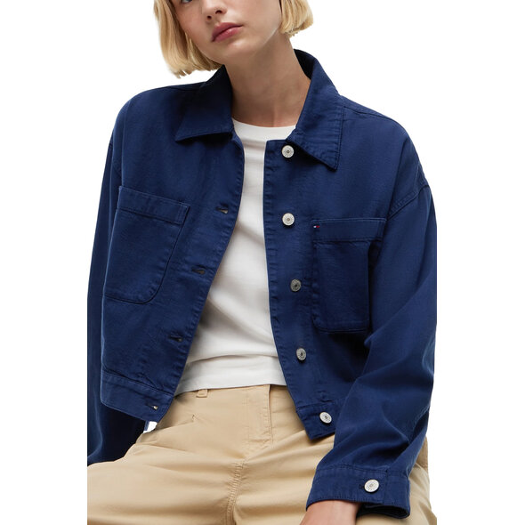 TOMMY HILFIGER TJW OVERSHIRT ΓΥΝΑΙΚΕΙΟ DW0DW23489-1BK