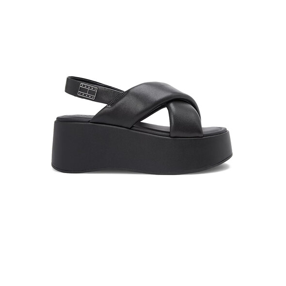 TOMMY HILFIGER TJW PADDED STRAPS ΠΛΑΤΦΟΡΜΕΣ ΓΥΝΑΙΚΕΙΕΣ EN0EN02946-BDS