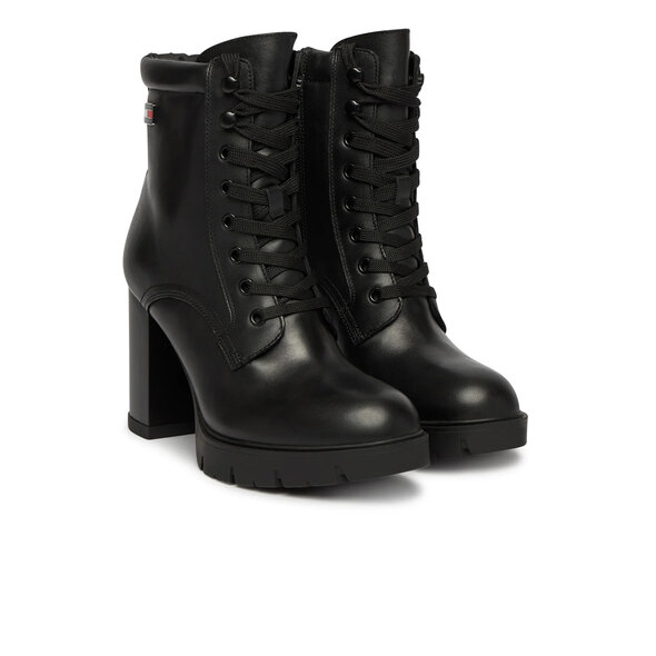 TOMMY HILFIGER TJW HIGH HEEL ΜΠΟΤΑΚΙΑ ΓΥΝΑΙΚΕΙΑ EN0EN03109-BDS