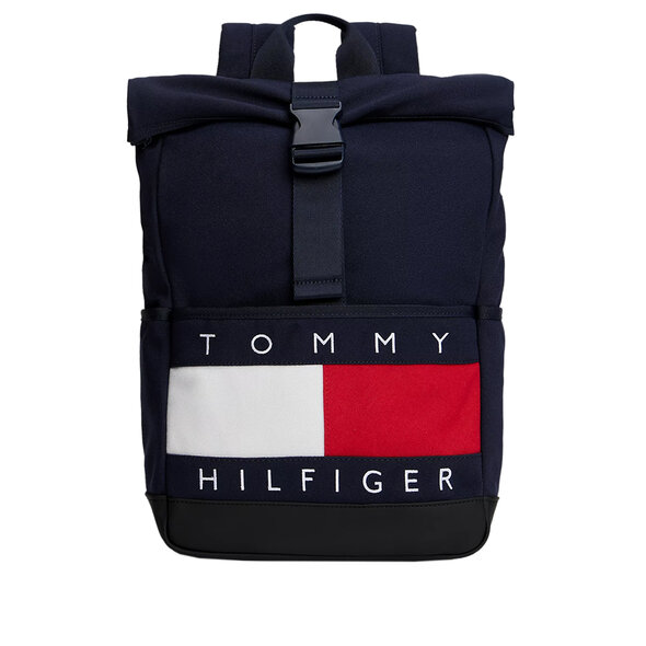 TOMMY HILFIGER FLAG ROLLTOP BACKPACK ΠΑΙΔΙΚΗ ΑΓΟΡΙ KA0KA00015-DW6