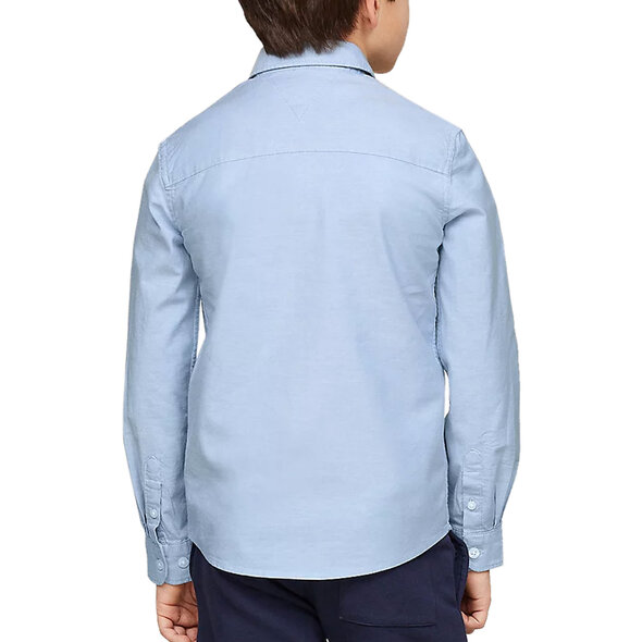 TOMMY HILFIGER ΠΑΙΔΙΚΟ STRETCH OXFORD ΠΟΥΚΑΜΙΣΟ ΑΓΟΡΙ KB0KB06964-C1S