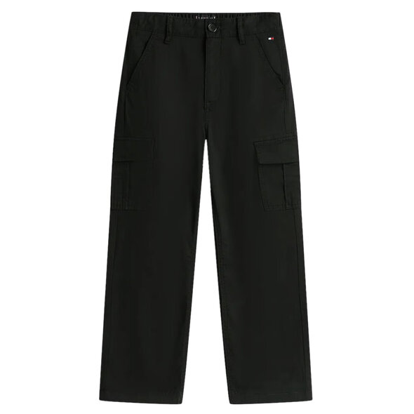 TOMMY HILFIGER TWILL CARGO RELAXED ΠΑΙΔΙΚΟ ΠΑΝΤΕΛΟΝΙ ΑΓΟΡΙ KB0KB10049-BDS