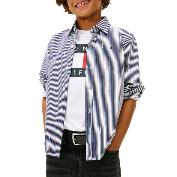 TOMMY HILFIGER JERSEY ΠΟΥΚΑΜΙΣΟ ΠΑΙΔΙΚΟ ΑΓΟΡΙ KB0KB10155-C1G