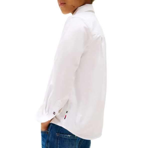 TOMMY HILFIGER OXFORD ΠΑΙΔΙΚΟ ΠΟΥΚΑΜΙΣΟ ΑΓΟΡΙ KB0KB10192-YBR