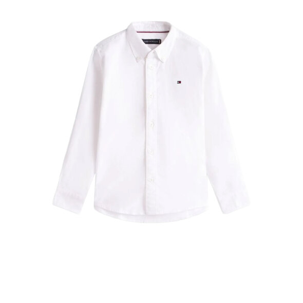 TOMMY HILFIGER OXFORD ΠΑΙΔΙΚΟ ΠΟΥΚΑΜΙΣΟ ΑΓΟΡΙ KB0KB10192-YBR