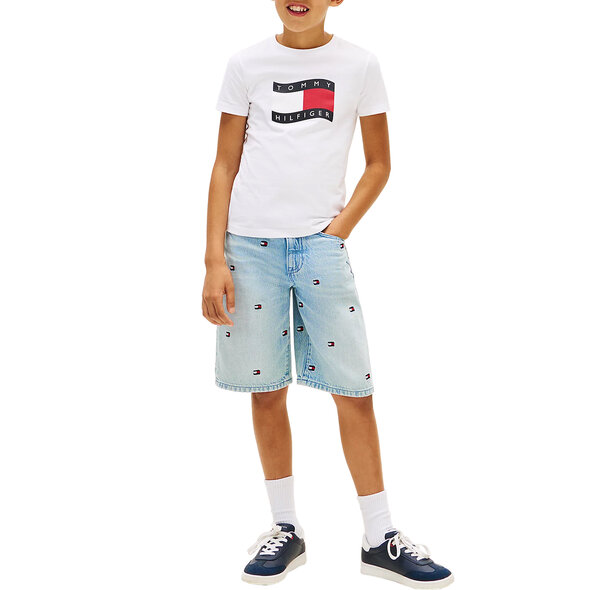 TOMMY HILFIGER WAVY FLAG ΠΑΙΔΙΚΗ ΜΠΛΟΥΖΑ ΑΓΟΡΙ KB0KB10275-YBR