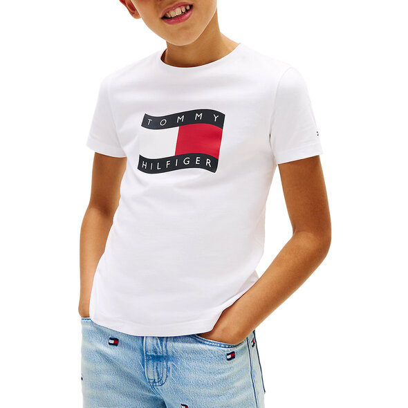 TOMMY HILFIGER WAVY FLAG ΠΑΙΔΙΚΗ ΜΠΛΟΥΖΑ ΑΓΟΡΙ KB0KB10275-YBR