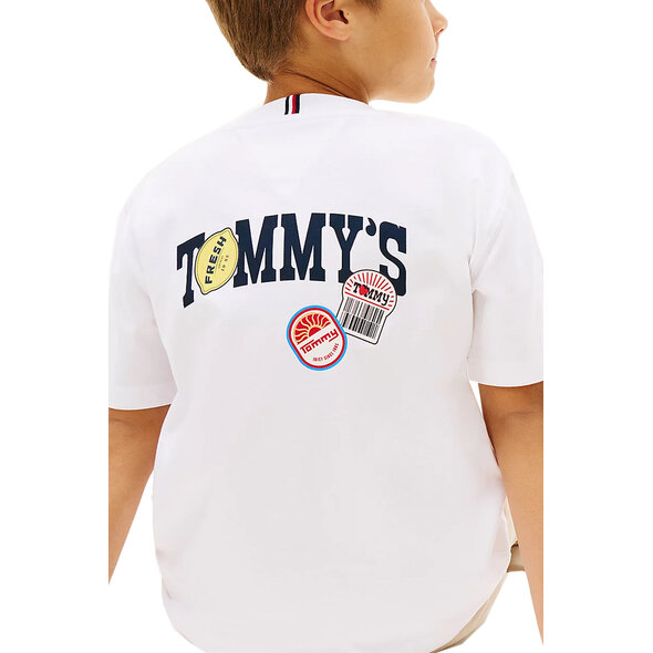 TOMMY HILFIGER STICKER ΠΑΙΔΙΚΗ ΜΠΛΟΥΖΑ ΑΓΟΡΙ KB0KB10276-YBR