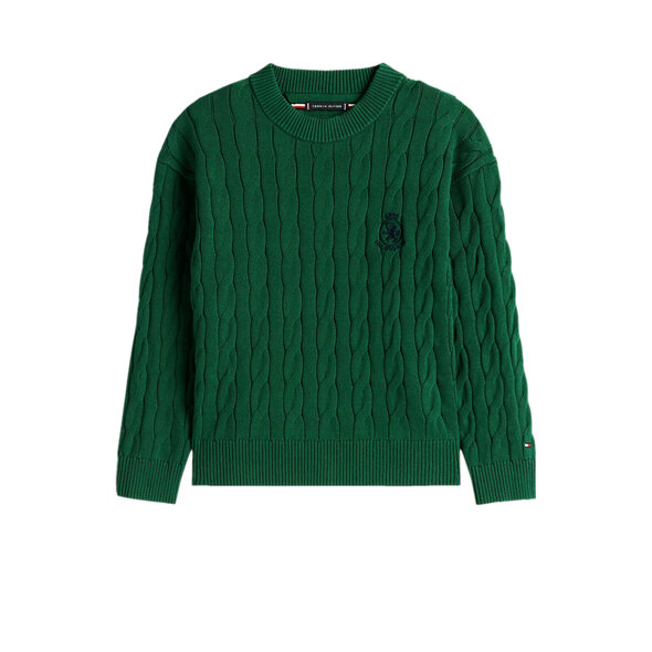 TOMMY HILFIGER CABLE ΠΟΥΛΟΒΕΡ ΠΑΙΔΙΚΟ ΑΓΟΡΙ KB0KB10352-L6K
