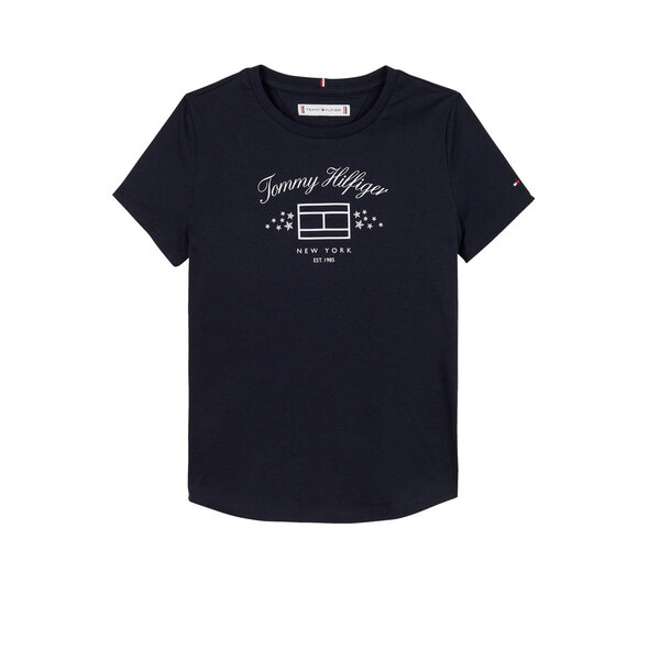 TOMMY HILFIGER STARS FLAG PRINT ΠΑΙΔΙΚΗ ΜΠΛΟΥΖΑ ΚΟΡΙΤΣΙ KG0KG08182-DW5