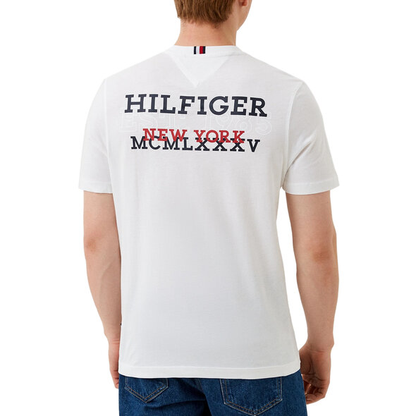 TOMMY HILFIGER ΜΠΛΟΥΖΑ ΑΝΔΡIKH ME BACK PRINT MW0MW32604-YBR