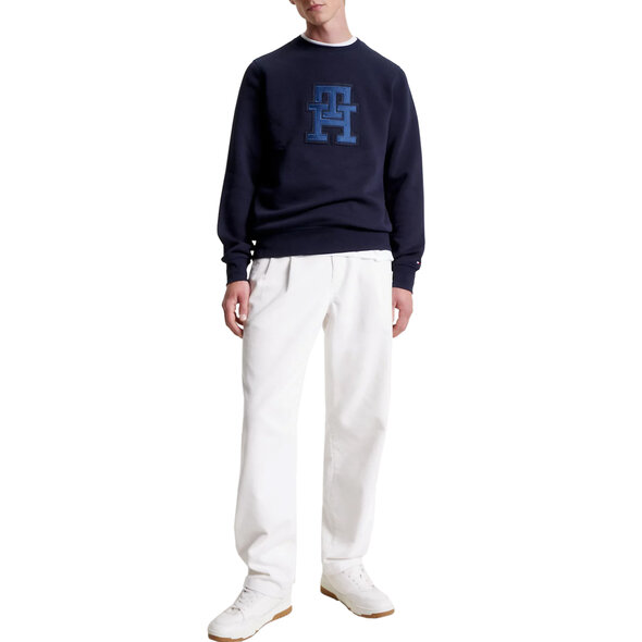 TOMMY HILFIGER MONOGRAM APPLIQUE ΦΟΥΤΕΡ ΑΝΔΡIKO MW0MW32727-DW5
