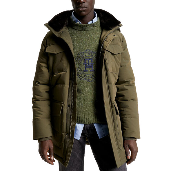 TOMMY HILFIGER 'ROCKIE' UTILITY PARKA ΜΠΟΥΦΑΝ ΑΝΔΡIKO MW0MW32780-RBN
