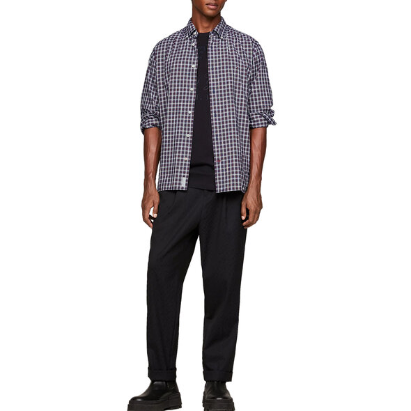 TOMMY HILFIGER SOFT FLEX MINI TARTAN ΠΟΥΚΑΜΙΣΟ ΑΝΔΡIKO MW0MW32854-0MT