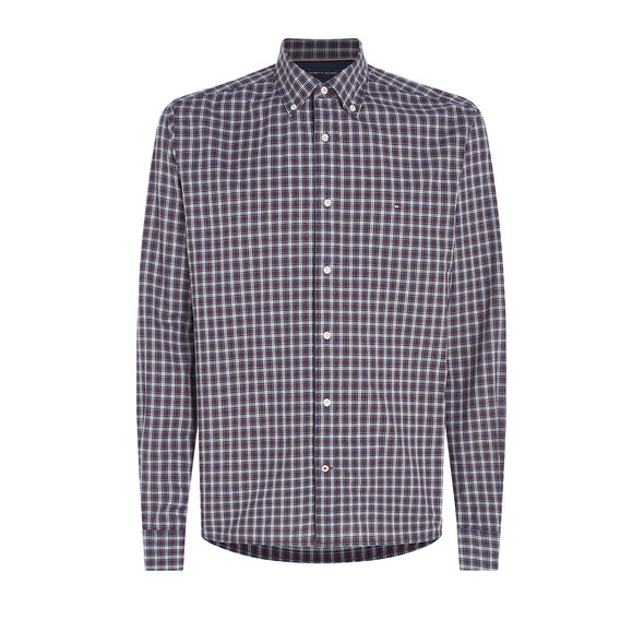 TOMMY HILFIGER SOFT FLEX MINI TARTAN ΠΟΥΚΑΜΙΣΟ ΑΝΔΡIKO MW0MW32854-0MT
