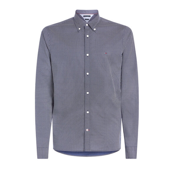 TOMMY HILFIGER NATURAL SOFT FLEX ΠΟΥΚΑΜΙΣΟ ΑΝΔΡIKO MW0MW32913-0GZ