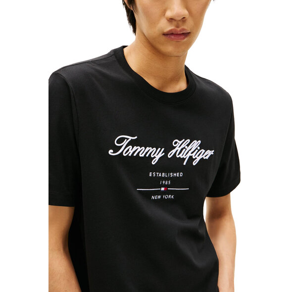 TOMMY HILFIGER SCRIPT LOGO ΜΠΛΟΥΖΑ ΑΝΔΡIKH MW0MW33691-BDS