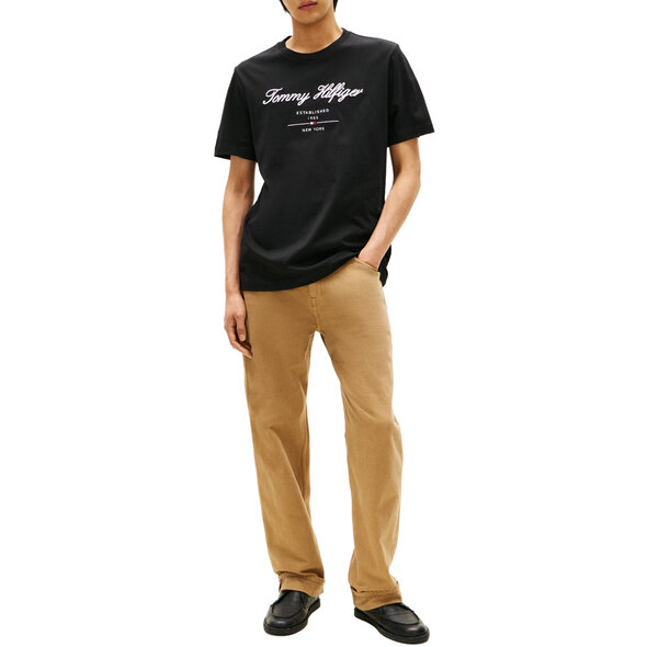 TOMMY HILFIGER SCRIPT LOGO ΜΠΛΟΥΖΑ ΑΝΔΡIKH MW0MW33691-BDS