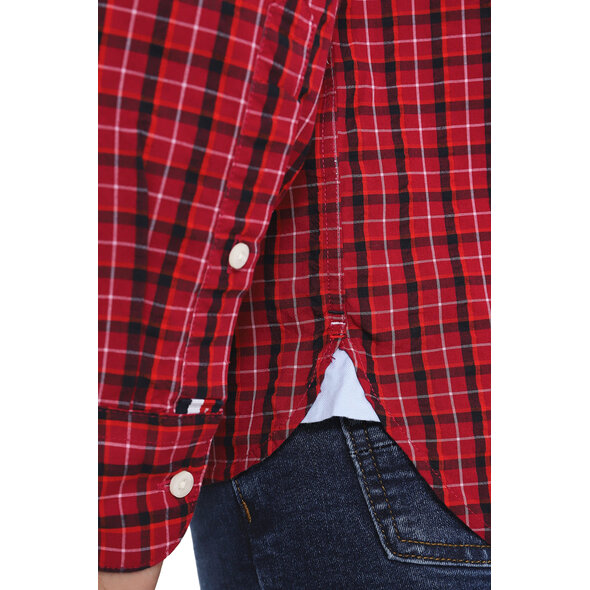TOMMY HILFIGER FLEX SMALL CHECK ΠΟΥΚΑΜΙΣΟ ΑΝΔΡIKO MW0MW33771-0QJ