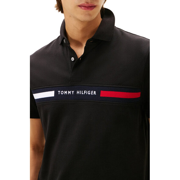 TOMMY HILFIGER POLO ΜΠΛΟΥΖΑ ΑΝΔΡIKH MW0MW38130-BDS